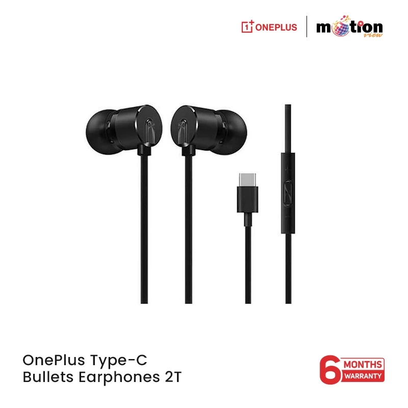  OnePlus Type-C Bullets Earphones 2T 