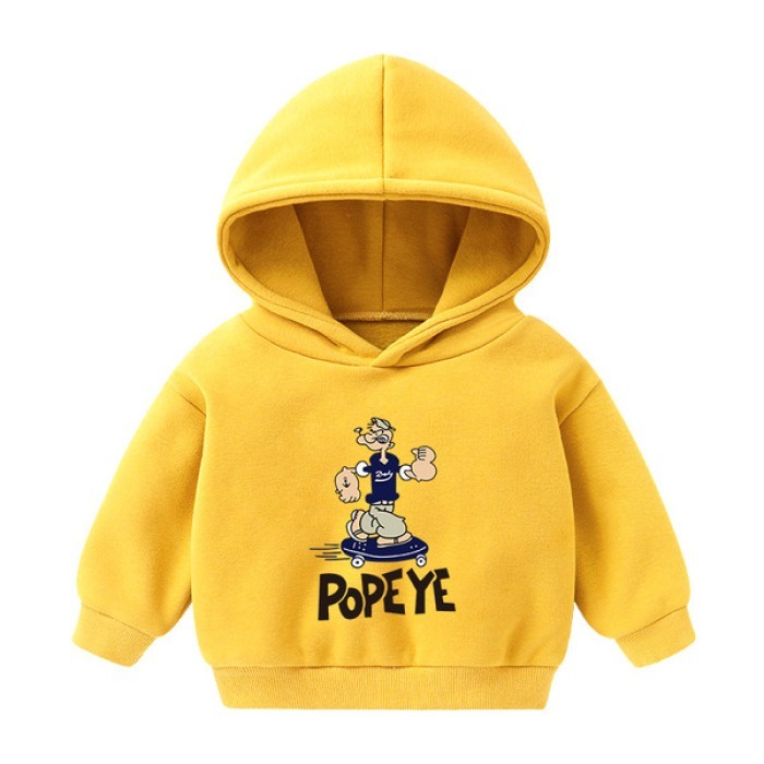  Boys and Girls Hoodie Sweater - Yellow 