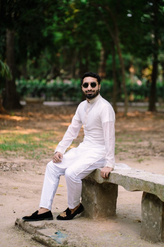  NOBIN REGULAR  PANJABI FOR MEN - F122 