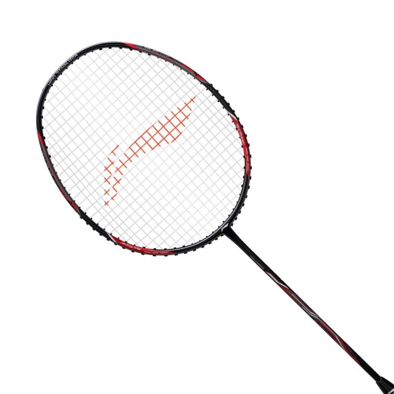  Li-Ning TECTONIC 1S Badminton Racket(UNSTRUNG) - BLACK /Red 