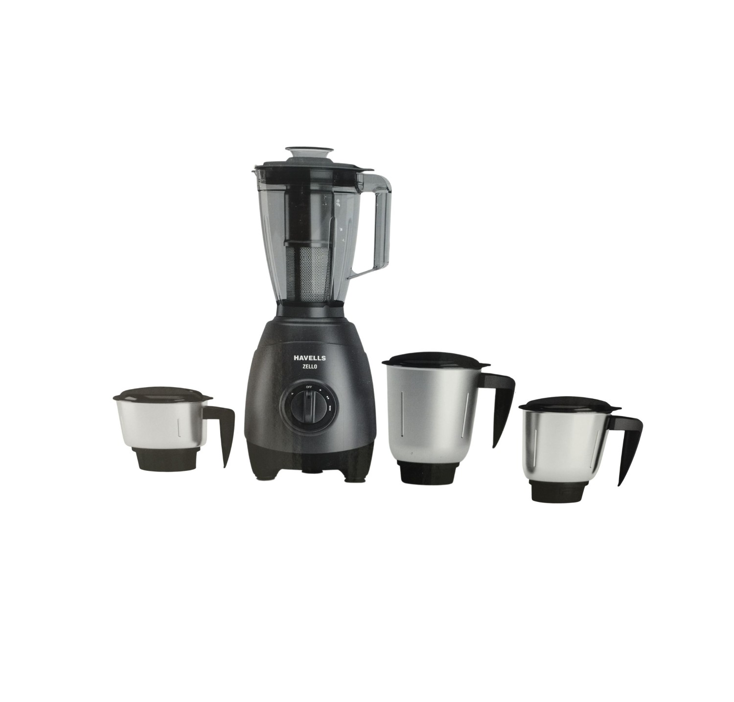  Havells ZELLO 4 JAR 750 W Mixer Grinder With Juicer 