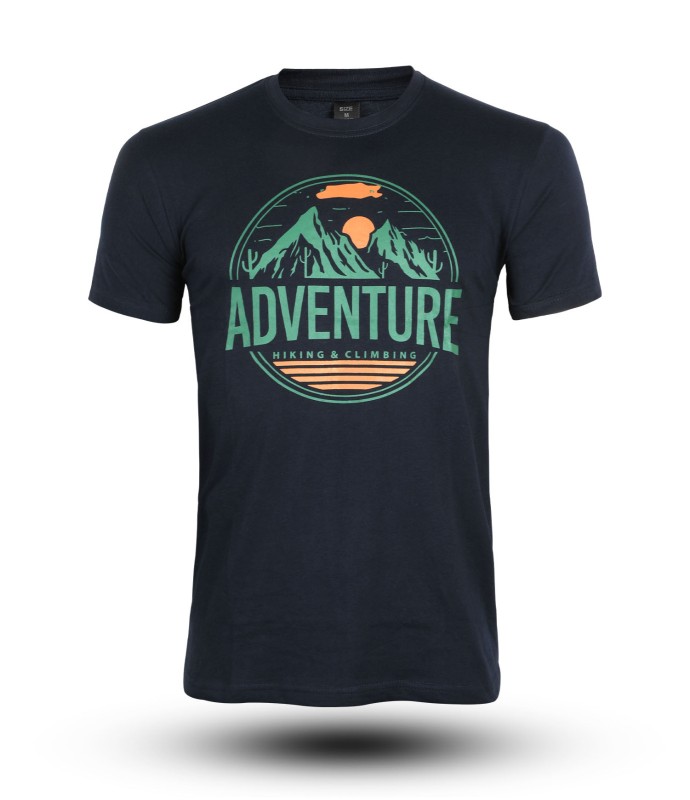  Premium Quality Comfortable Half Sleeve T Shirt-Adventure 