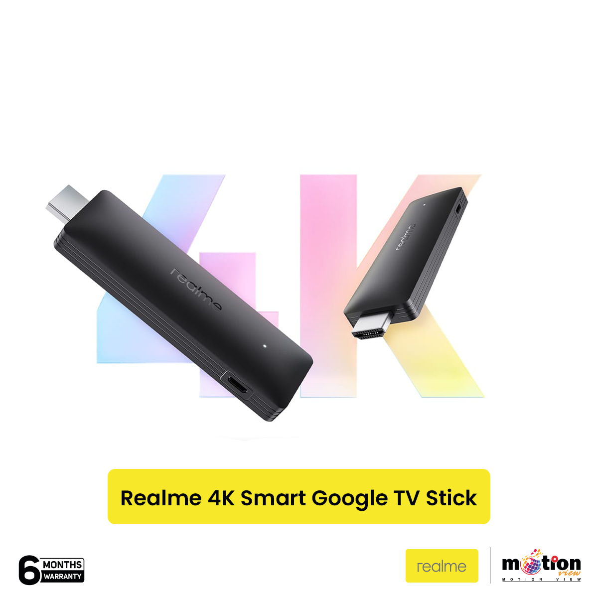  Realme 4K Smart Google TV Stick 