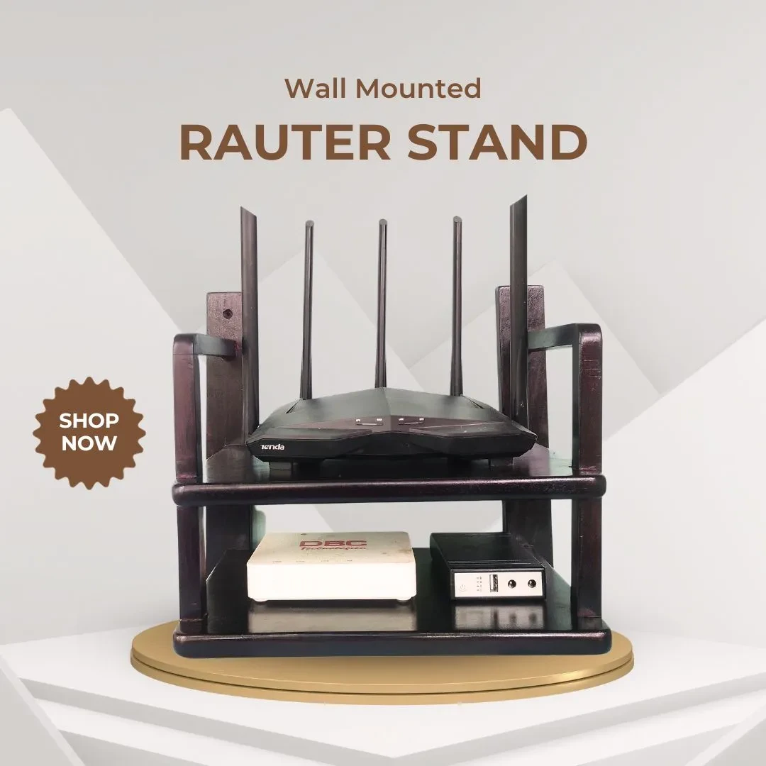  Wall Mounted Rauter, Onu, WGP Mini UPS Stand (2 Layer) 
