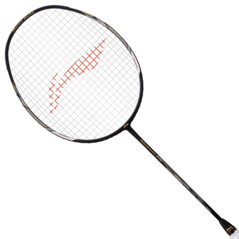  LI-NING WINDSTORM 700 SPL BADMINTON RACQUET (Black/Grey, UNSTRUNG) 