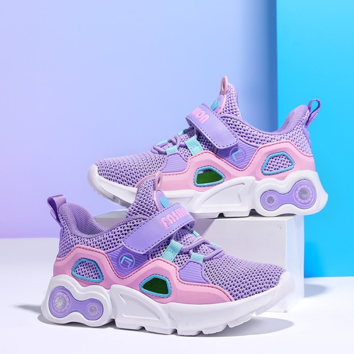  Kids Leisure Net Shoes - purple 