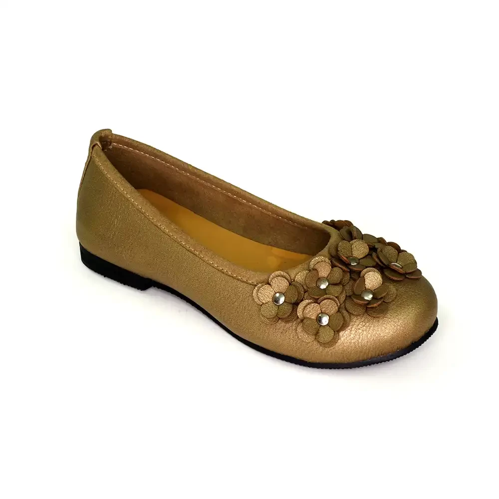  KIDS GOLDEN PUMP SHOE 