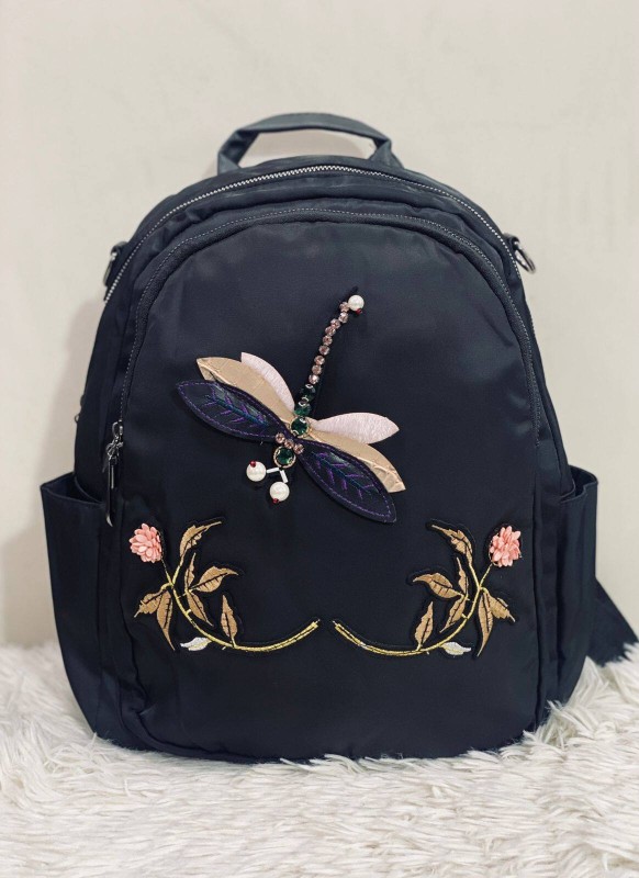  Zip It Good Stylish Latest Design 10.5 Inch School Bag/Backpack for Girls - School Bag For Girls 