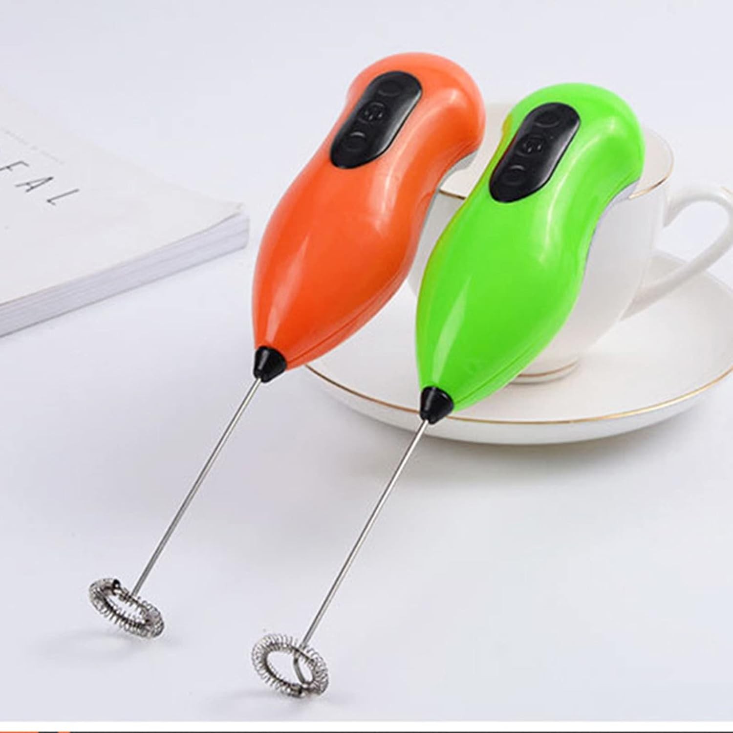  Mini Milk Frother Mixer Electric Whisk Coffee Shaking Frother Whisk  Hand Mixer Cappuccino Coffee Maker 