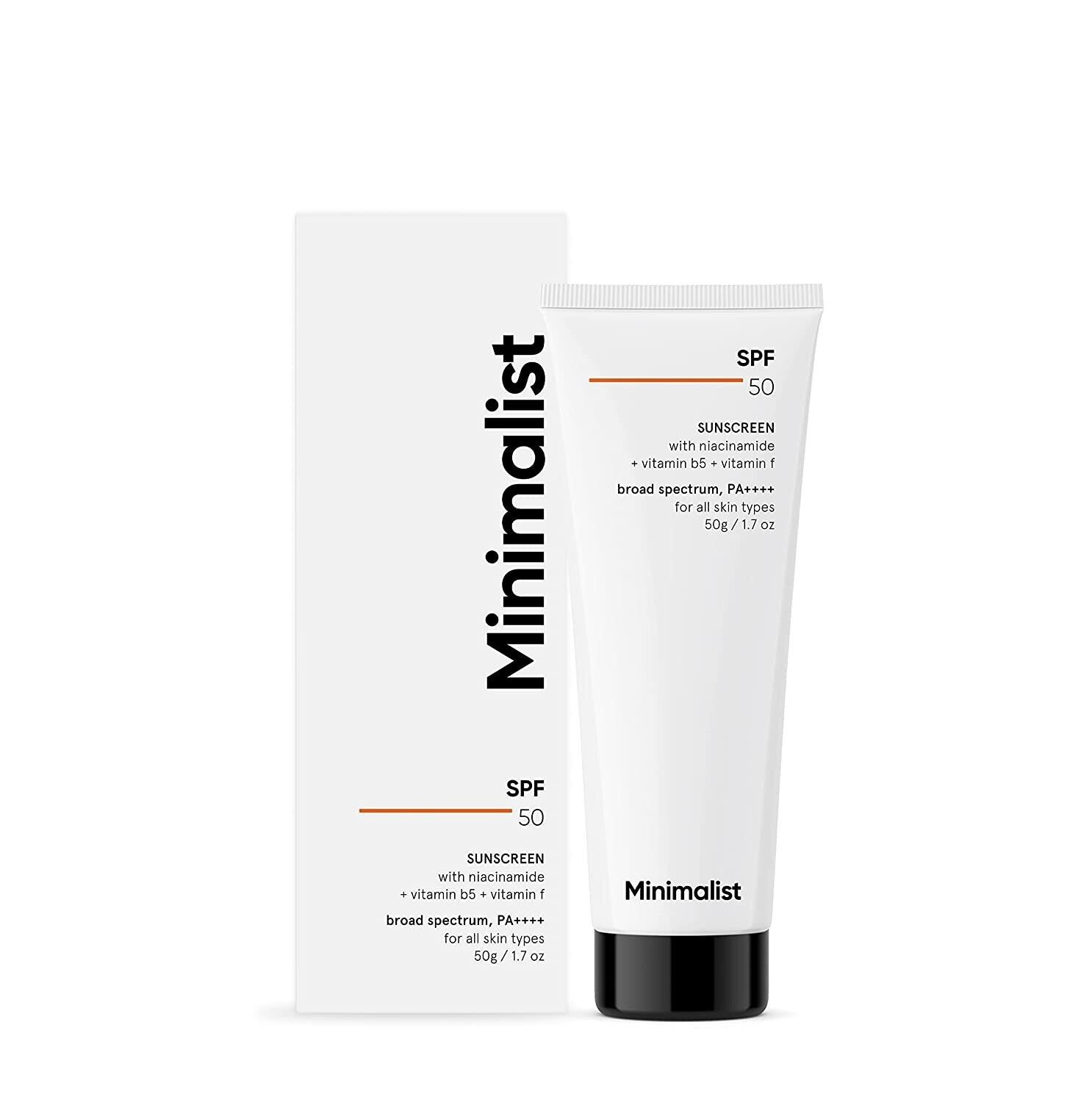  Minimalist Sunscreen Cream SPF 50 