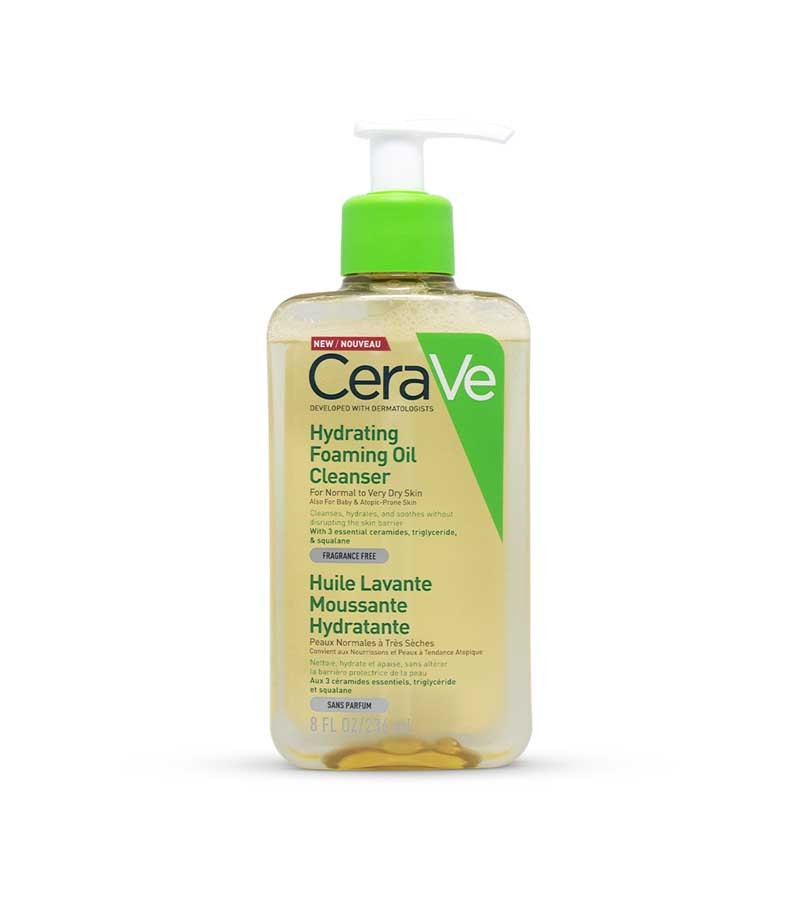  CeraVe Hydrating Foaming Oil Cleanser 236ml 