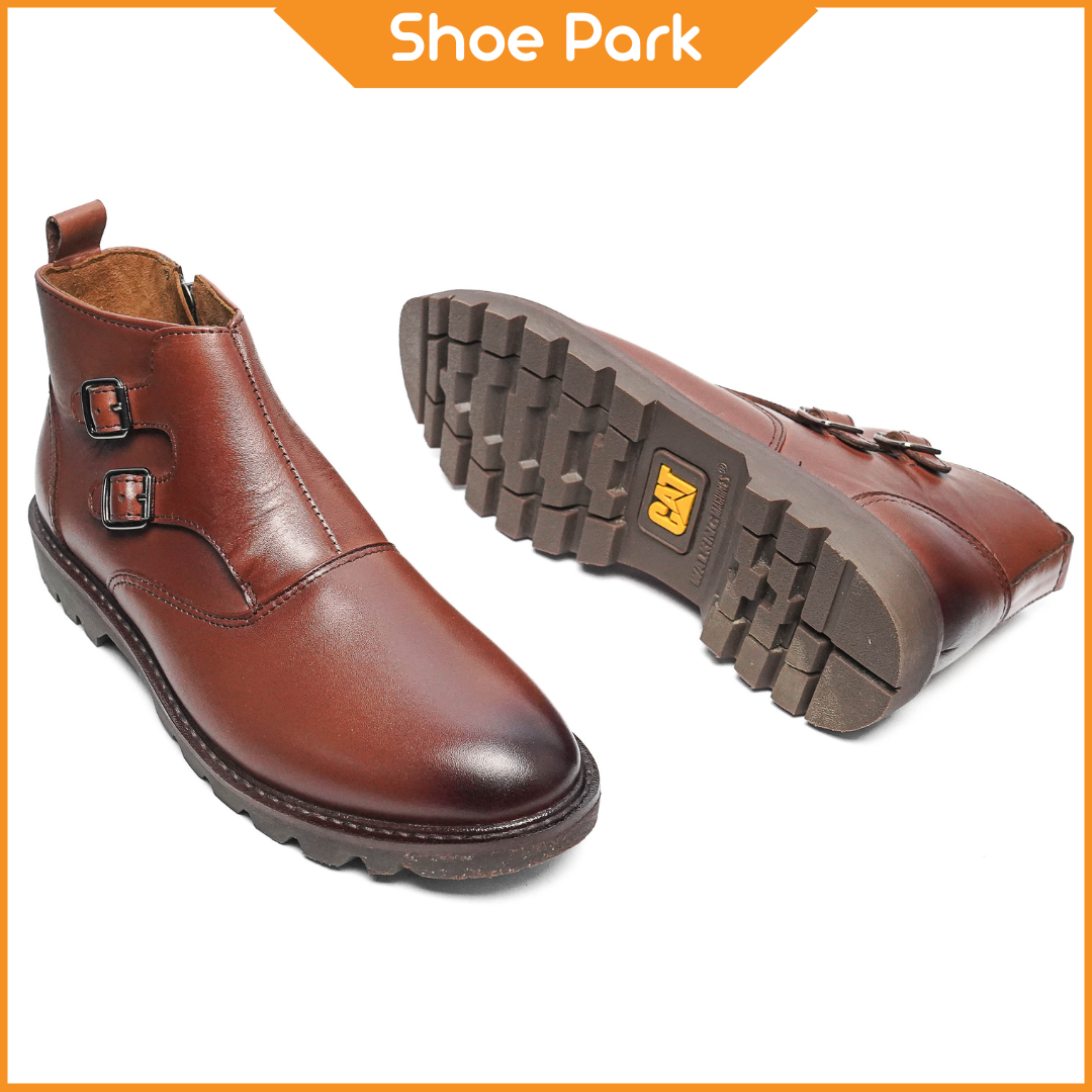  Original Leather Premium Stylish Brown Boot For Men 