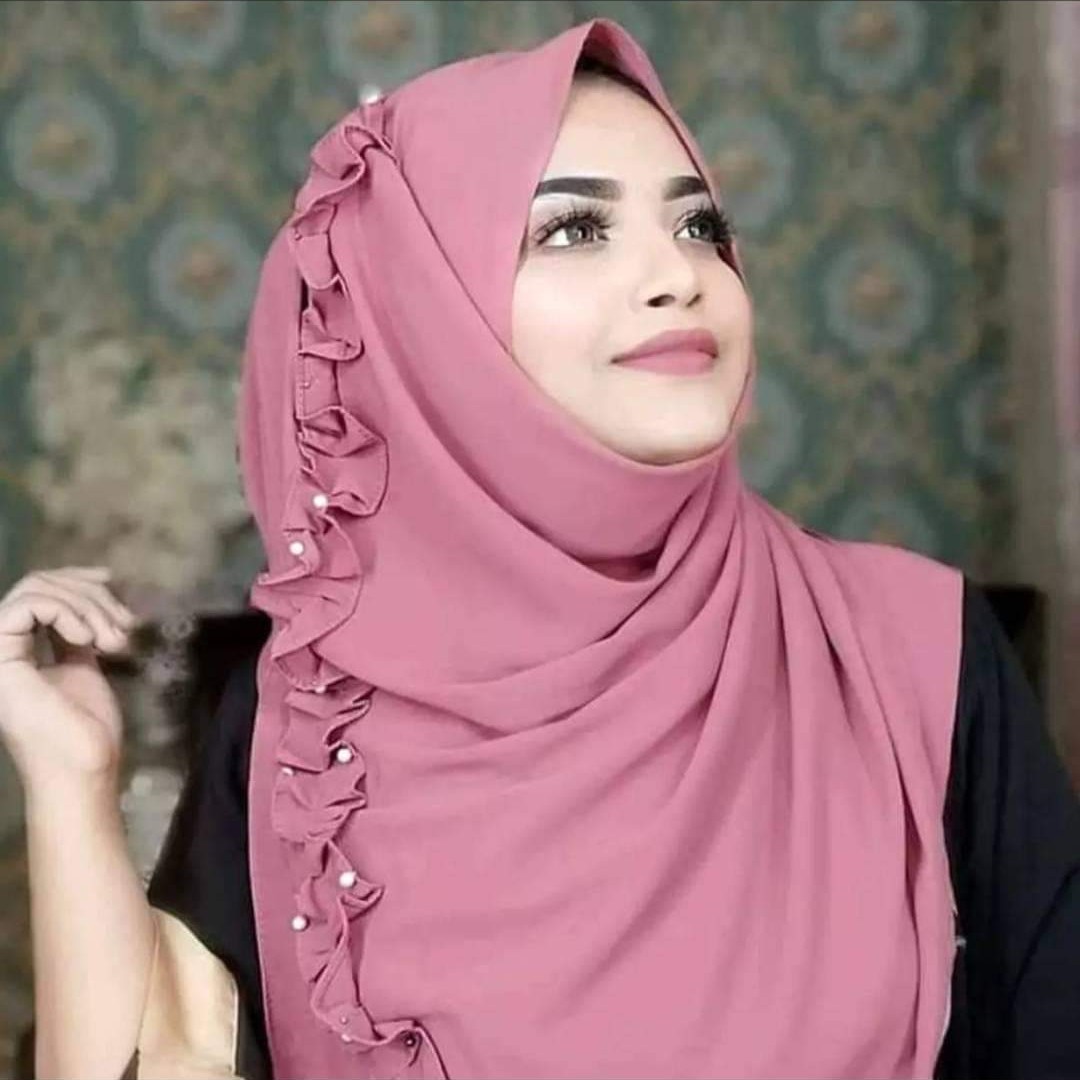  Women Ready To Wear Rakhi Instant Hijab Scarf Muslim Shawl Islamic Hijabs Arab Wrap Head - Dark Pink 