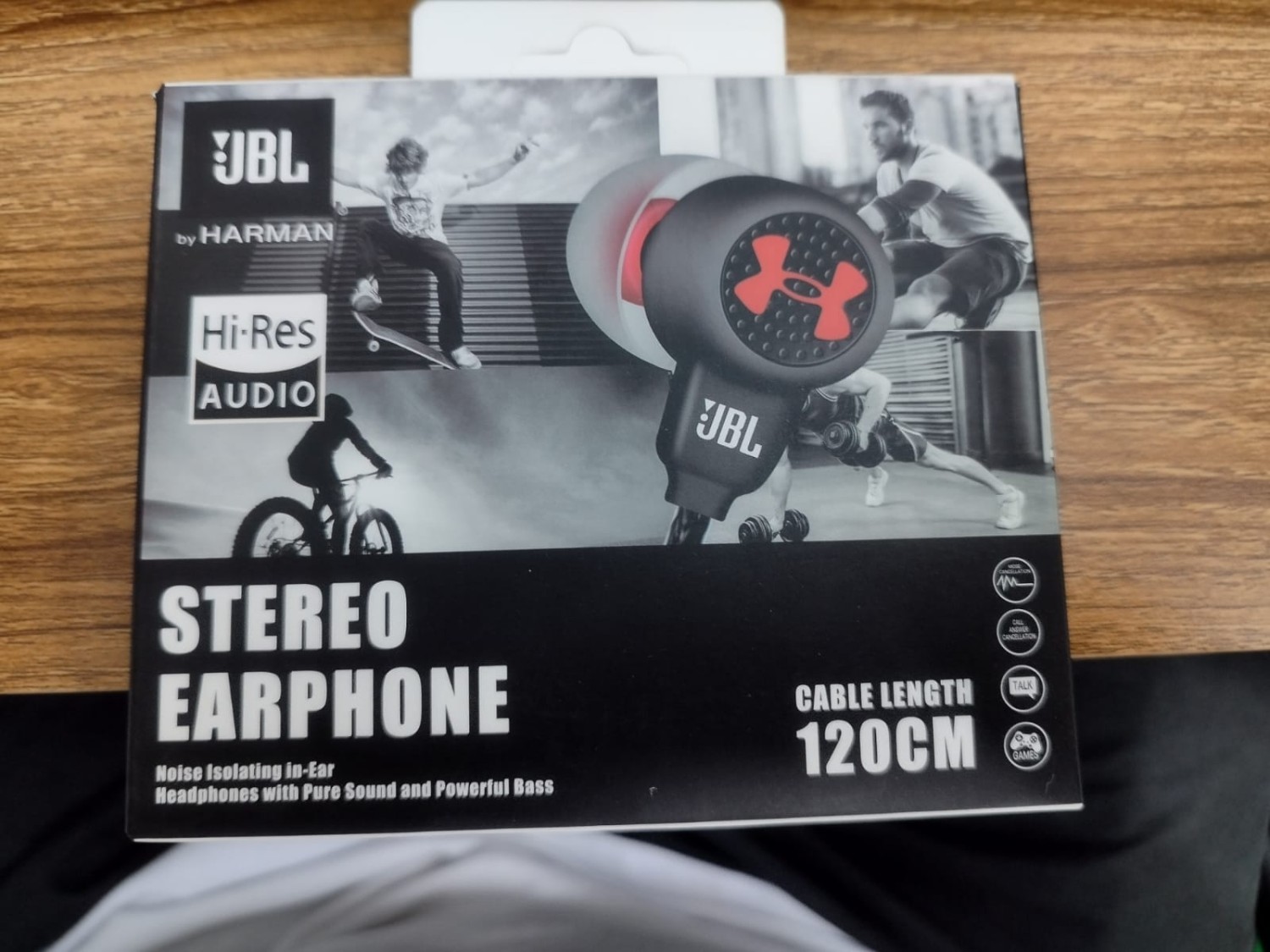 JBL 120CM Stereo Earphone
