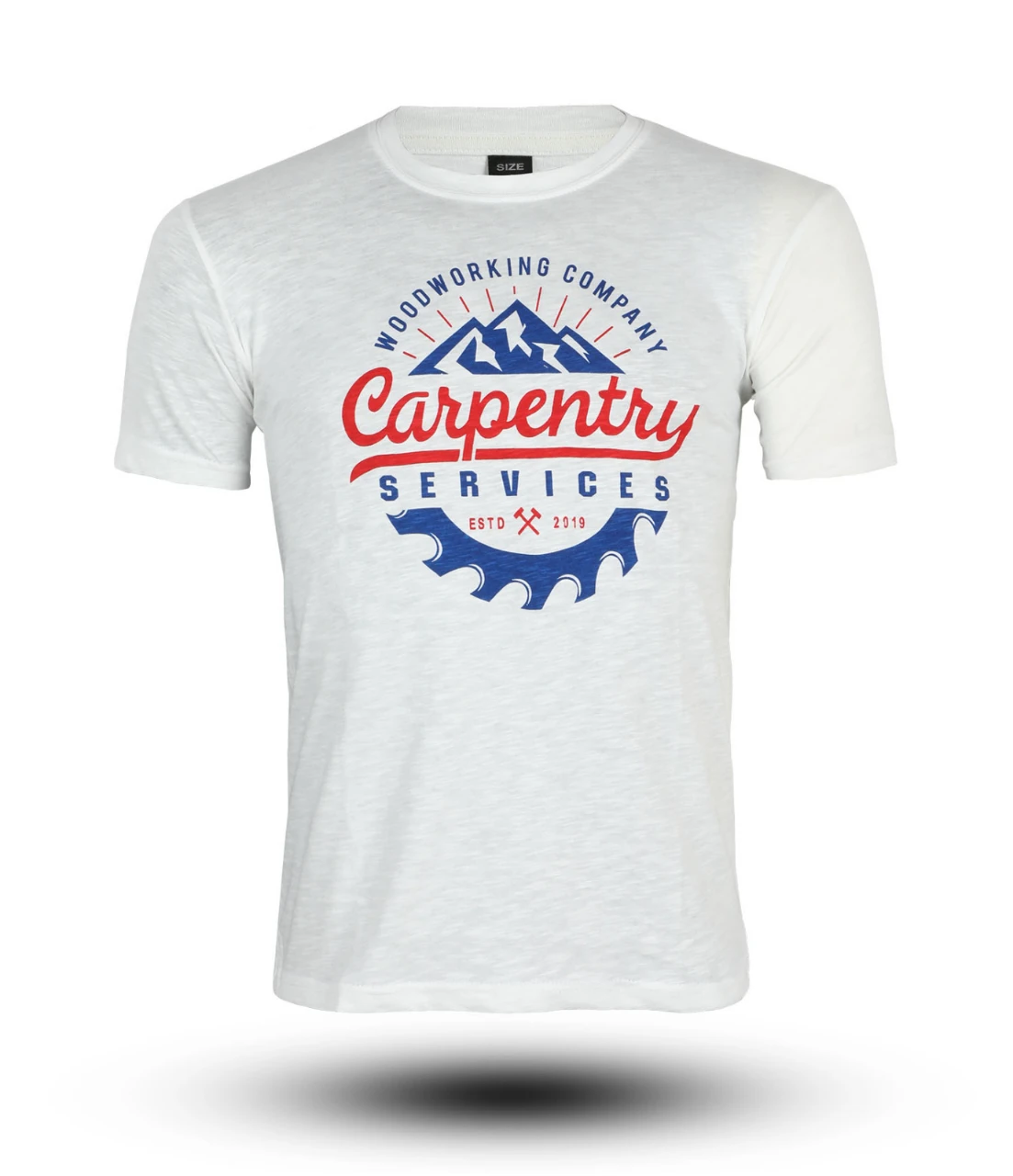  Premium Quality Comfortable Half Sleeve T Shirt-Woodworking Company CARPENTRY 