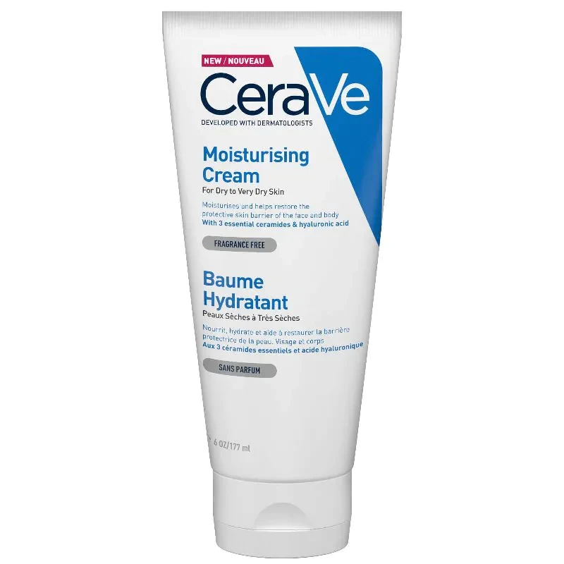 CeraVe Moisturising Cream For Dry To Very Dry Skin 177ml 