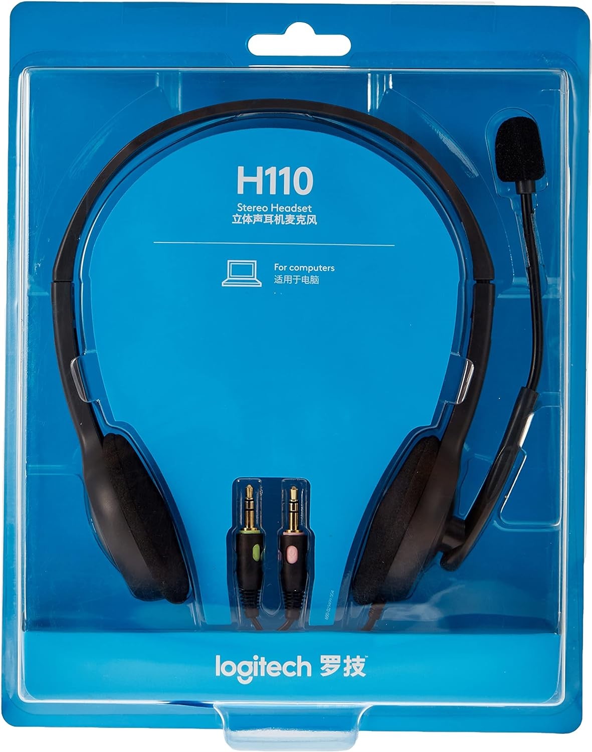  Logitech H110 Stereo Headphone (Two Port) 
