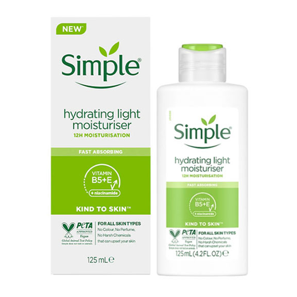  Simple Kind to Skin Hydrating Light Moisturiser 125ml 