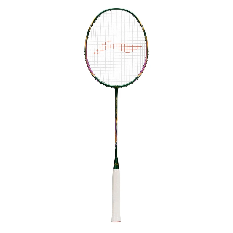  Li-Ning Bladex 200R Professional Badminton Racquet-(Emerald/Gold, UNSTRUNG) 