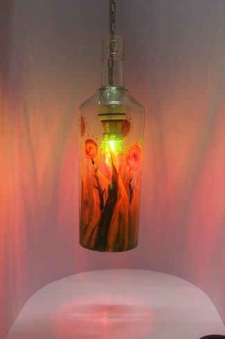  Hand Painted Lampshade 