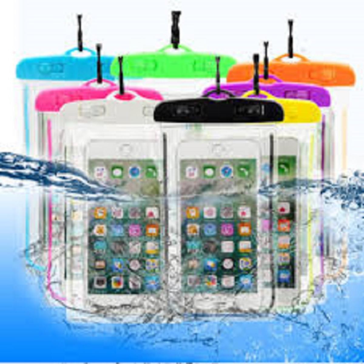  Mobile Waterproof Bags Water Proof Case For Phone , Diving and Swimming - Protect Your Mobile Underwater Multi-Color 