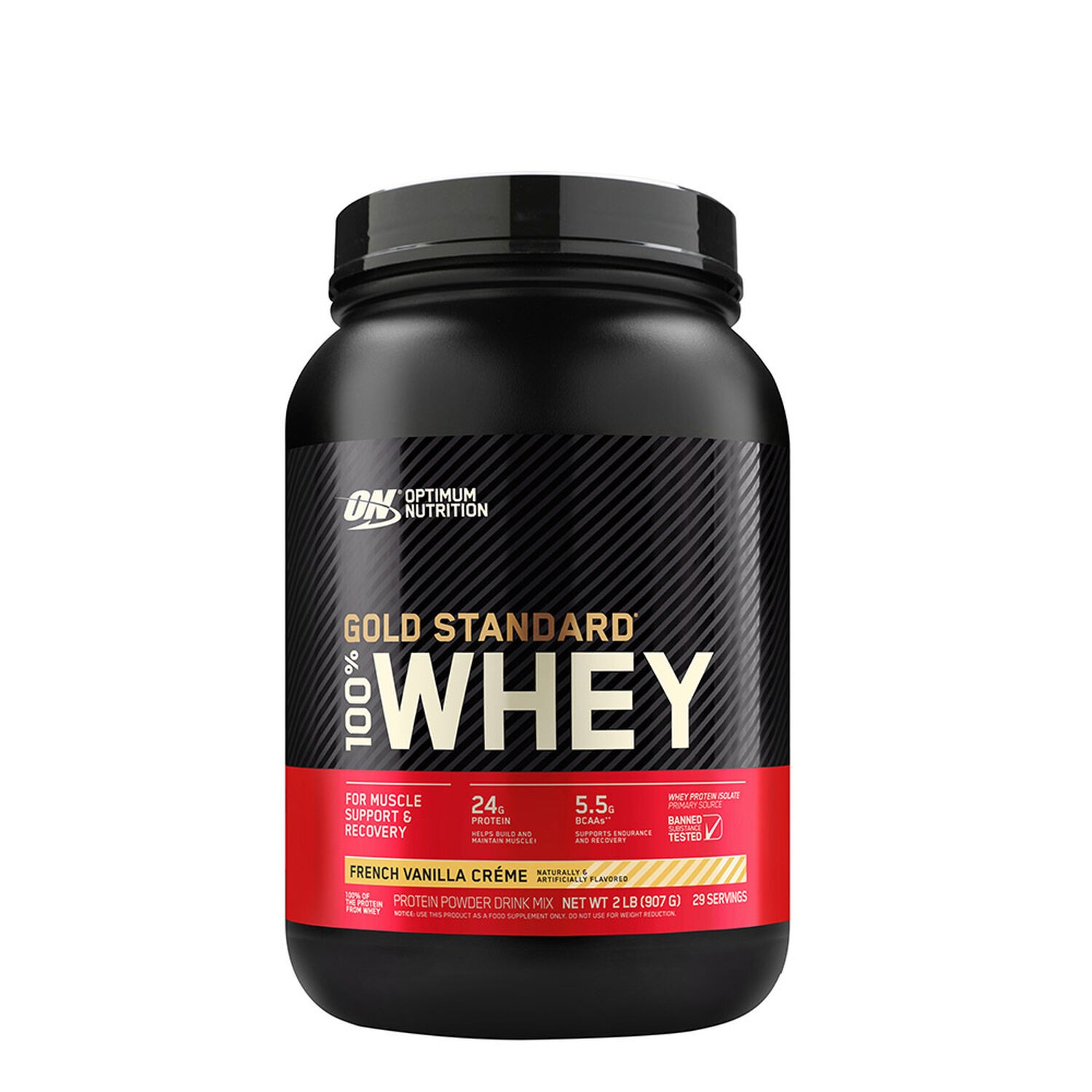  Optimum Nutrition Gold Standard® 100% Whey Protein 