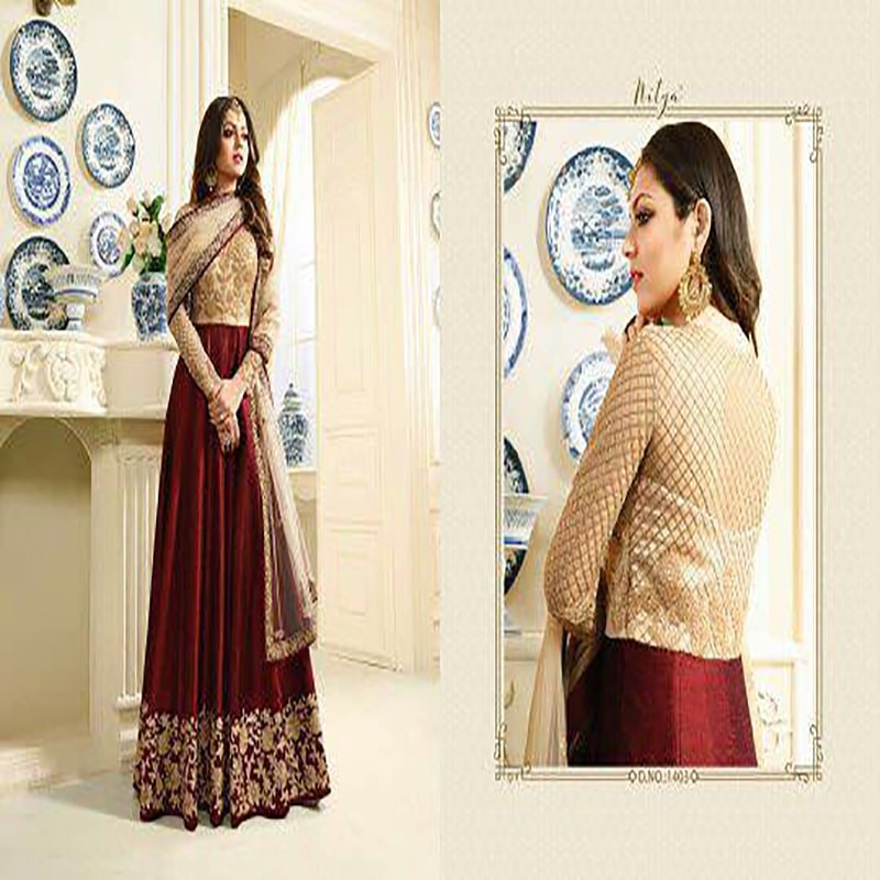 Newly Launched Bollywood Salwar Kameez Indian Designer Ethnic Party Wear Punjabi Silk Anarkali Suit for Womens