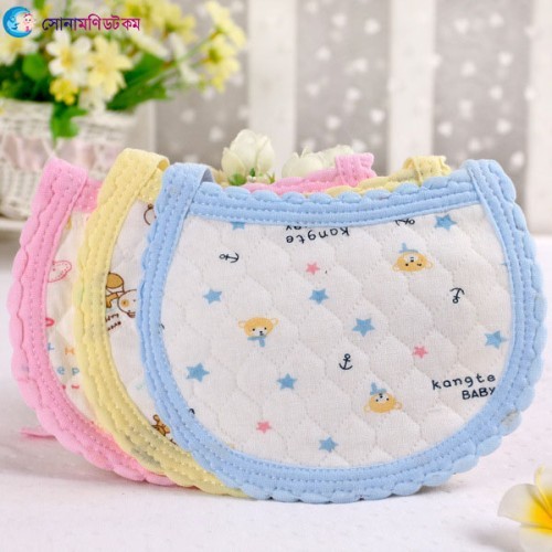  Soft and Cotton Bibs cum Towel - Star Print 