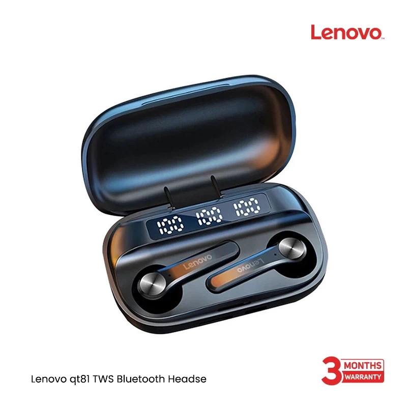  Lenovo QT81 TWS Bluetooth Headset 