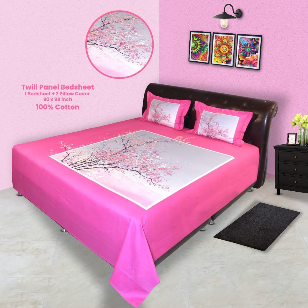  Twill Panel Bedsheet 