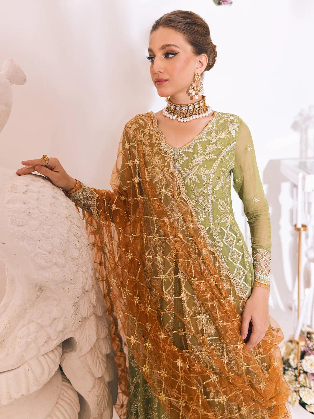 Roheenaz SAWARIYA LUXURY KALIDAAR CHIFFON-05