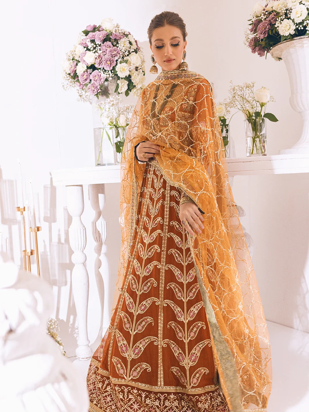 Roheenaz SAWARIYA LUXURY KALIDAAR CHIFFON-09