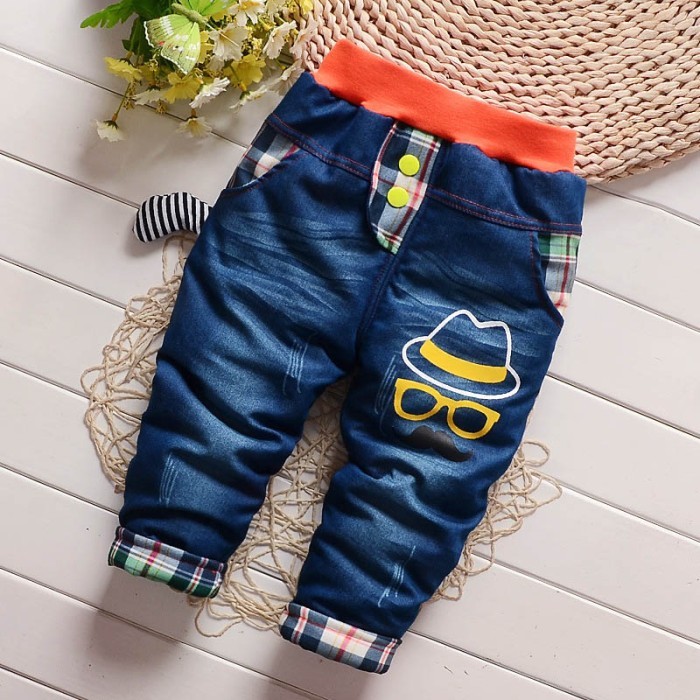  Winter Baby Jeans - Dog tail jeans pants 