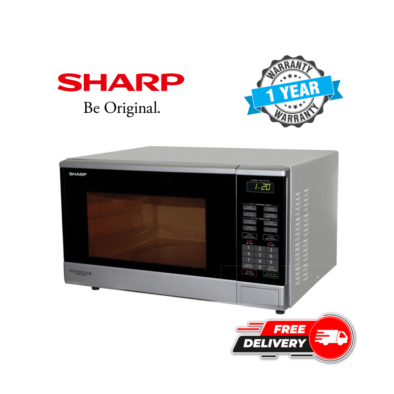  Sharp Inverter Microwave Oven R-380V-S 