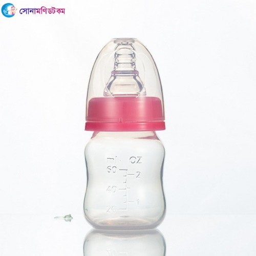  Newborn Baby Feeding Bottle 60 ml - Pink 