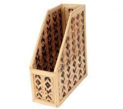 Eco Friendly Bamboo Made Office File Box 