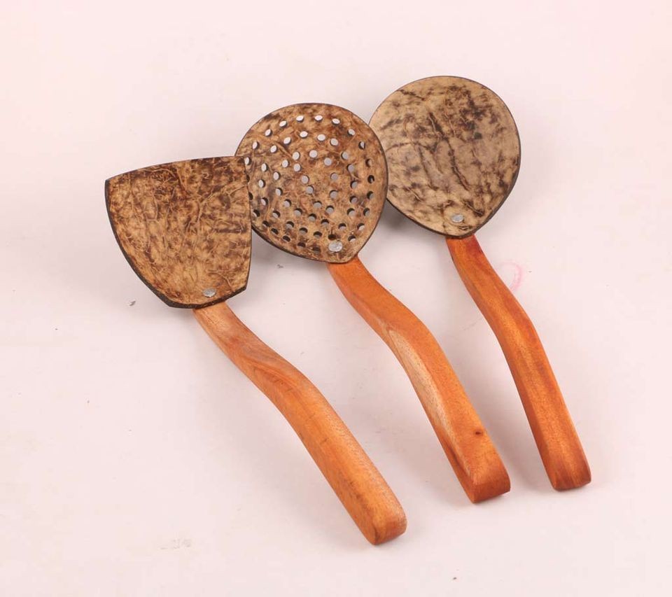  Eco friendly Hand crafted kitchen Spoon Set 