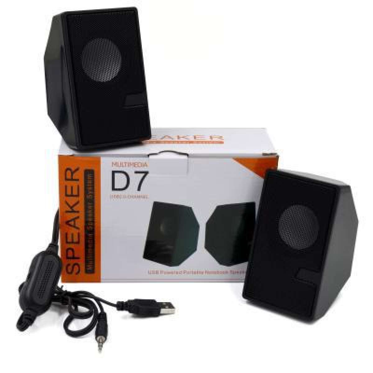  D7 Multimedia Speaker Mini Usb 2.0 - Mini USB - Speaker - Bluetooth Speaker 