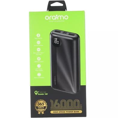  Oraimo Traveler 160 Powerbank 16000mAh Dual USB Fast Charging OPB-P160D (12 Month Warranty) 