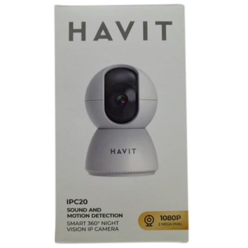  Havit IPC20 (2.0MP) Wi-Fi Dome IP Camera (Built-in Audio) 