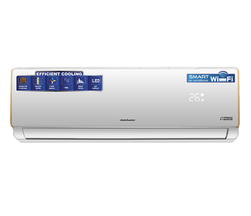  KELVINATOR 01 TON SMART-WI-FI INVERTER SPLIT TYPE AC 