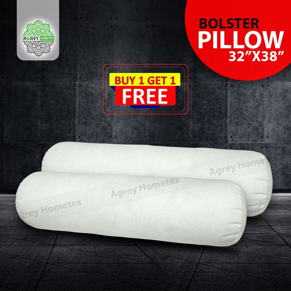 Fiber Bolster Pillow, Tissue Fabric (32"x38")