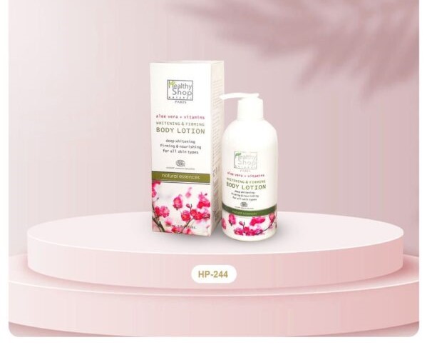  Healthy Shop 244 Aloe Vera + Vitamins Whitening & Firming Body Lotion 250ml 
