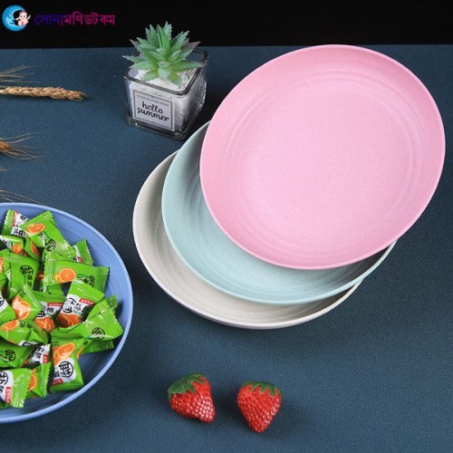 Baby Food Plate Nordic style - Green