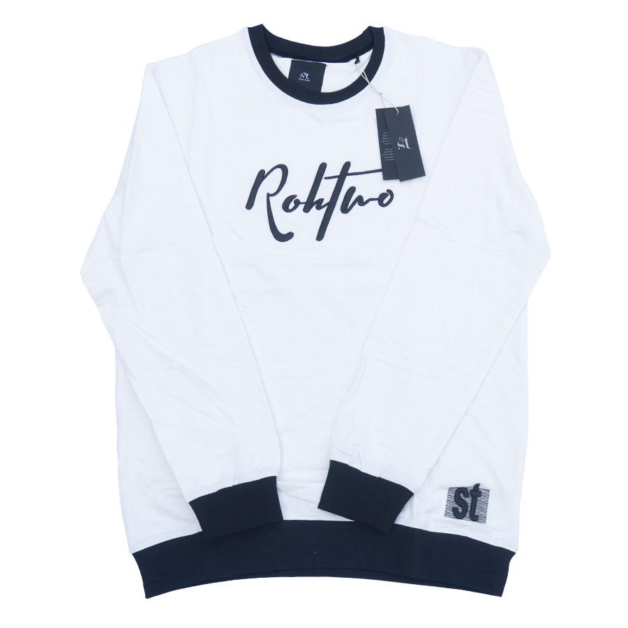  Men Full Sleeve Premium Quality ST Sweatshirt - Ghost White 