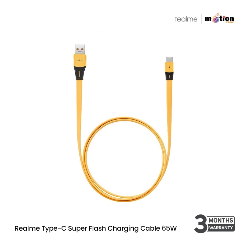  realme Type-C Super Flash Charging Cable 65W 