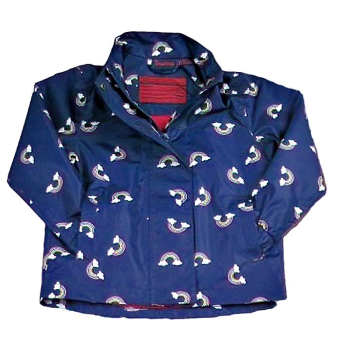  Baby Jacket Printed - Navy Blue 