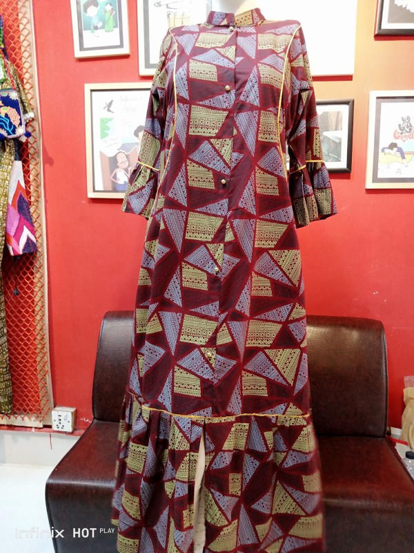  Round Shape Kurti Kuchi 