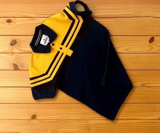  Exclusive Summer Half Sleeve Polo Shirt Yellow & Black Double stripe 