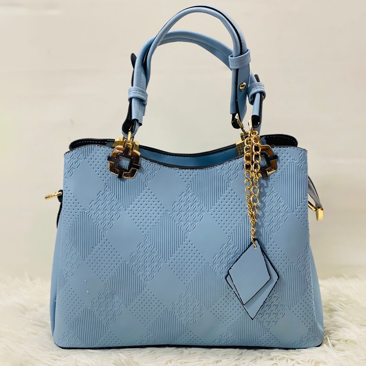  Wonderful Side Hand Bag For Ladies -Blue 